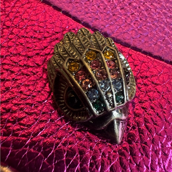 Kurt Geiger London Kensington leather chain wallet - Picture 3 of 7